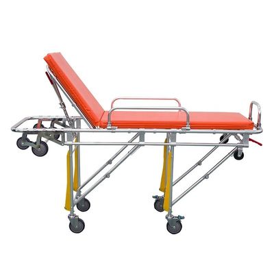 L'allumage d'aluminium porte-ambulance pliable porte-ambulance chirurgicale orange