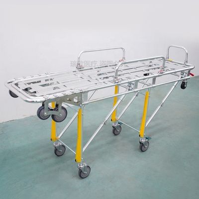 L'allumage d'aluminium porte-ambulance pliable porte-ambulance chirurgicale orange