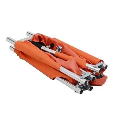 Fonctionnalité personnalisable Four Folded Aluminium Alloy Stretcher pour l' hôpital