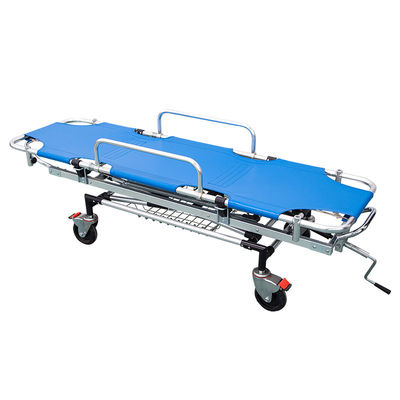 Évacuation des soins médicaux, brancard bleu, de construction robuste
