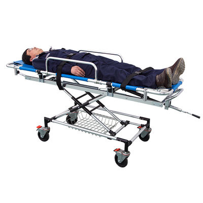 Évacuation des soins médicaux, brancard bleu, de construction robuste