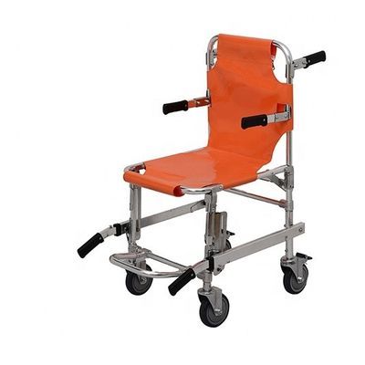 Évacuation durable en alliage d'aluminium porte-escalier pliable Source d'alimentation manuelle