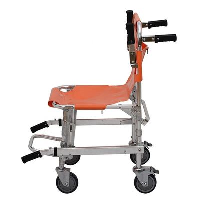 Chaise d'escalier pliable porte-bébé en alliage d'aluminium pour transfert de patients