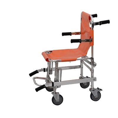 Chaise d'escalier pliable porte-bébé en alliage d'aluminium pour transfert de patients