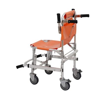 Chaise d'escalier pliable porte-bébé en alliage d'aluminium pour transfert de patients
