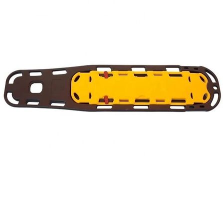 Tableau de colonne vertébrale pliable pour ambulances en HDPE pour les soins médicaux d'urgence