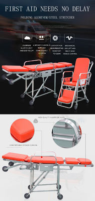 Étagère d'escalier personnalisée pour l'évacuation de secours d'urgence dans des situations médicales