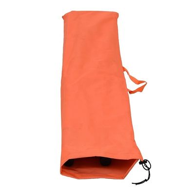 Une civière d'urgence pliante portable en alliage d'aluminium parfaite pour le transfert de patients.