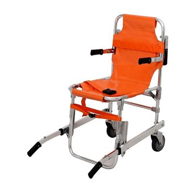 Étagère de chaise d'évacuation orange robuste pour un transport sûr et pratique
