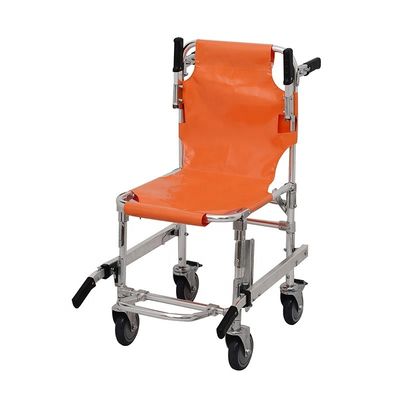 Étagère de chaise d'évacuation orange robuste pour un transport sûr et pratique