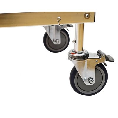 Étagère de chaise d'évacuation orange robuste pour un transport sûr et pratique