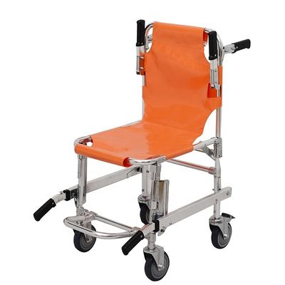 Chaise d'escalier d'ambulance de haute résistance en alliage d'aluminium