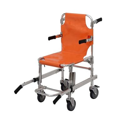 Chaise d'escalier d'ambulance de haute résistance en alliage d'aluminium