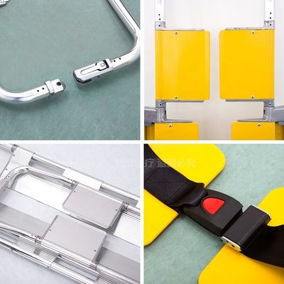Échafaudage en alliage d'aluminium pour envoyer une fracture blessé sous traitement médical