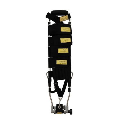 Splint de traction en alliage d'aluminium noir pour adulte et enfant