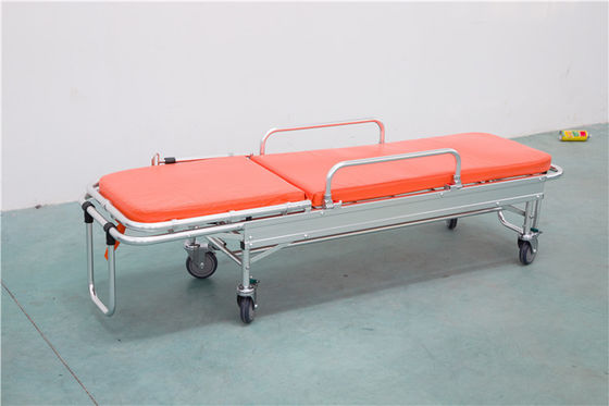 Traîneau d'ambulance d'urgence médicale en alliage d'aluminium certifié CE pour salle d'opération ICU