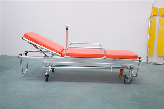 Traîneau d'ambulance d'urgence médicale en alliage d'aluminium certifié CE pour salle d'opération ICU