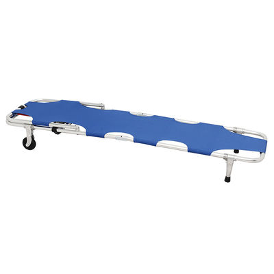 2020 Conception de la norme CE WJD1-2C en alliage d'aluminium pour une poussette d'ambulance facile à transporter