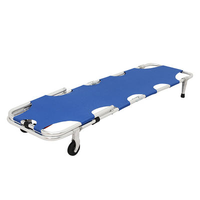 2020 Conception de la norme CE WJD1-2C en alliage d'aluminium pour une poussette d'ambulance facile à transporter